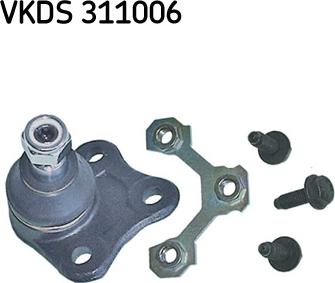 SKF VKDS 311006 - Шарнири parts5.com