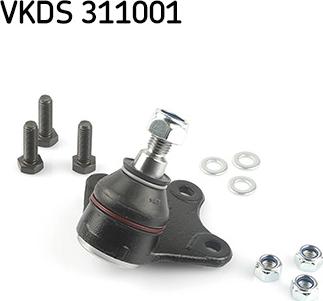 SKF VKDS 311001 - Taşıyıcı / kılavuz mafsalı parts5.com