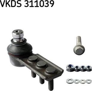 SKF VKDS 311039 - Támasztó / vezetőcsukló parts5.com