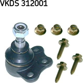 SKF VKDS 312001 - Articulatie sarcina / ghidare parts5.com