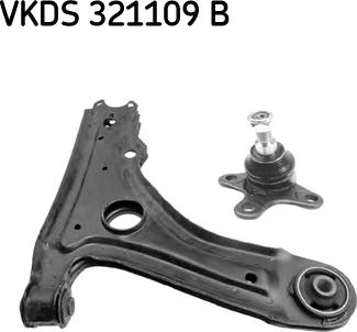 SKF VKDS 321109 B - Brat, suspensie roata parts5.com