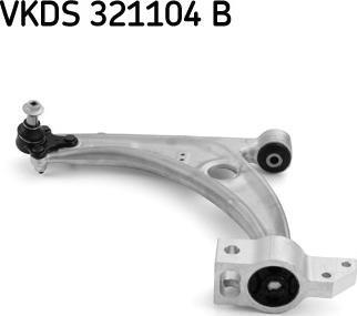 SKF VKDS 321104 B - Řídicí páka, zavěšení kol parts5.com