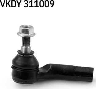 SKF VKDY 311009 - Hlava / čap spojovacej tyče riadenia parts5.com