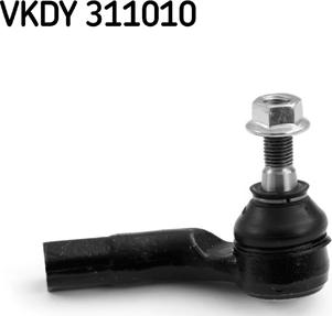 SKF VKDY 311010 - Hlava / čap spojovacej tyče riadenia parts5.com