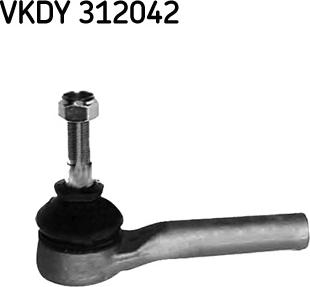 SKF VKDY 312042 - Наконечник рулевой тяги, шарнир parts5.com