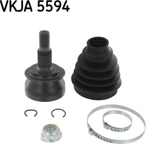 SKF VKJA 5594 - Mafsal seti, tahrik mili parts5.com