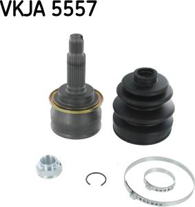 SKF VKJA 5557 - Juego de articulación, árbol de transmisión parts5.com