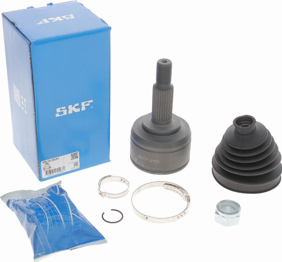 SKF VKJA 5834 - Шарнирный комплект, ШРУС, приводной вал parts5.com