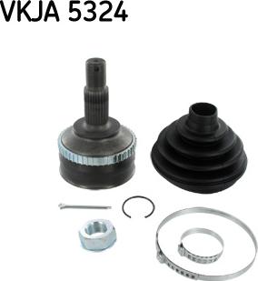 SKF VKJA 5324 - Nivelsarja, vetoakseli parts5.com