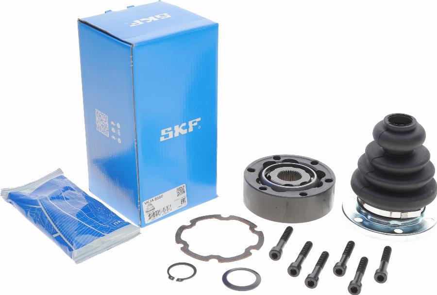 SKF VKJA 8580 - Шарнирный комплект, ШРУС, приводной вал parts5.com