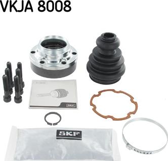 SKF VKJA 8008 - Шарнирный комплект, ШРУС, приводной вал parts5.com