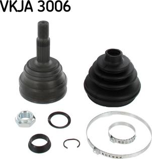 SKF VKJA 3006 - Шарнирный комплект, ШРУС, приводной вал parts5.com