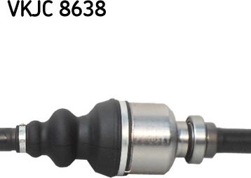 SKF VKJC 8638 - Vetoakseli parts5.com