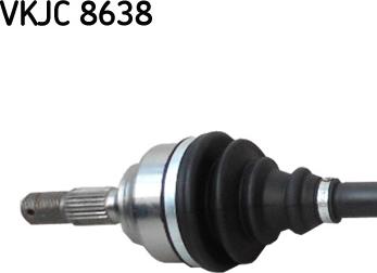 SKF VKJC 8638 - Vetoakseli parts5.com