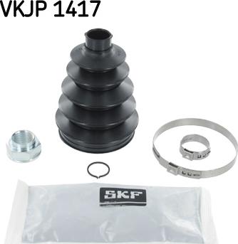 SKF VKJP 1417 - Naborani mijeh, pogonsko vratilo parts5.com