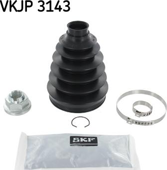 SKF VKJP 3143 - Naborani mijeh, pogonsko vratilo parts5.com