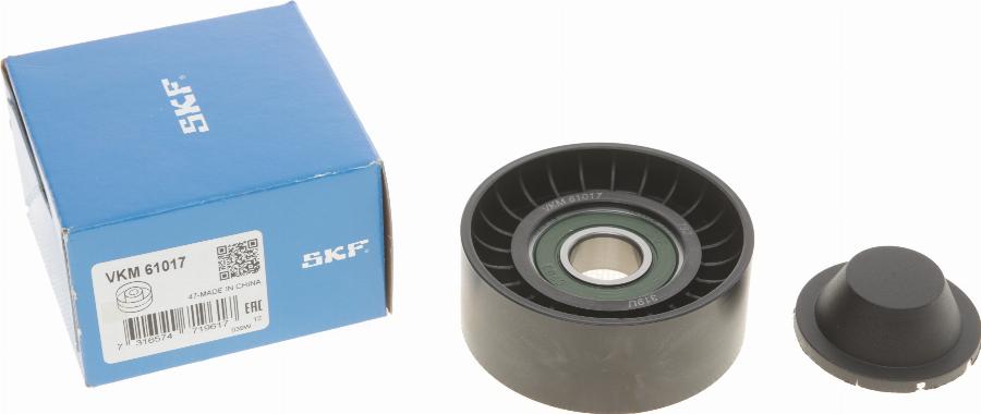 SKF VKM 61017 - Rolka kierunkowa / prowadząca, pasek klinowy zębaty parts5.com