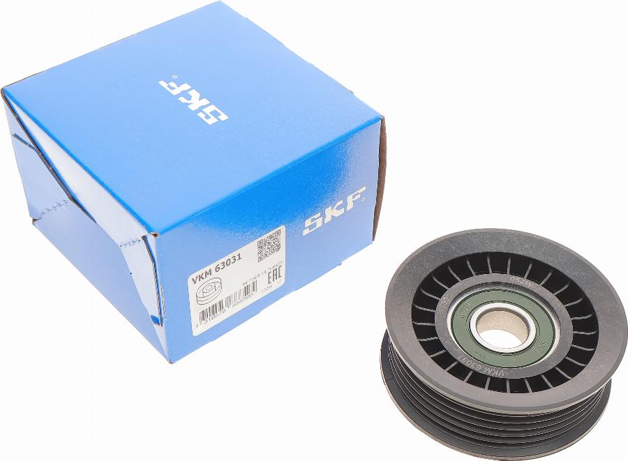 SKF VKM 63031 - Τροχαλία παρέκκλισης, ιμάντας poly-V parts5.com