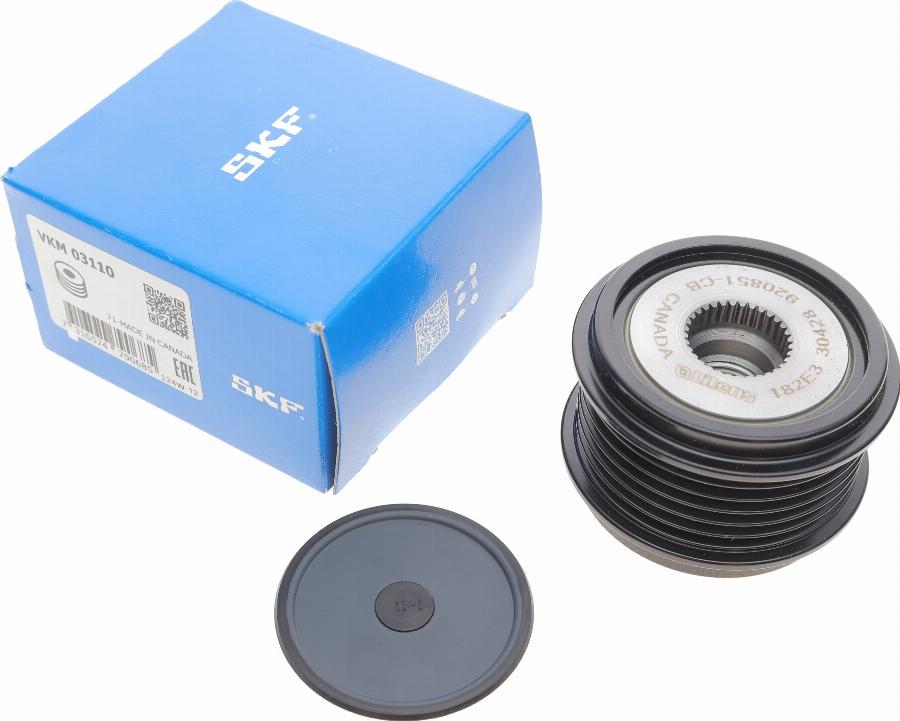 SKF VKM 03110 - Szíjtárcsa, generátor parts5.com