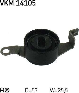 SKF VKM 14105 - Tensioner Pulley, timing belt parts5.com