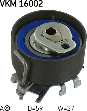 SKF VKM 16002 - Натяжной ролик, ремень ГРМ parts5.com