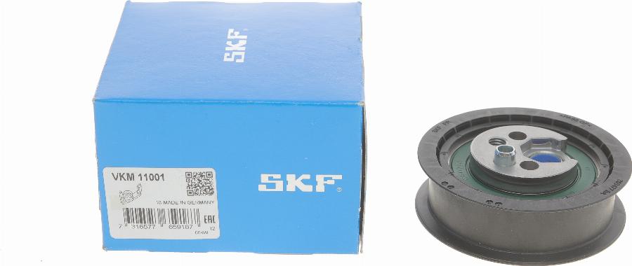 SKF VKM 11001 - Napenjalni valj, zobati jermen parts5.com