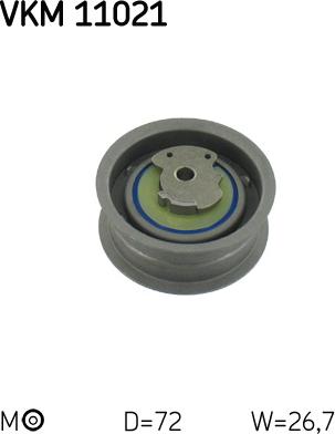 SKF VKM 11021 - Rola intinzator,curea distributie parts5.com