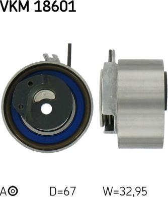 SKF VKM 18601 - Rola intinzator,curea distributie parts5.com