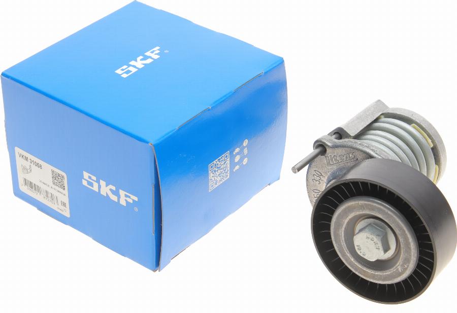 SKF VKM 31058 - Usmeravajući / vodeći točkić, klinasti rebrasti kaiš parts5.com