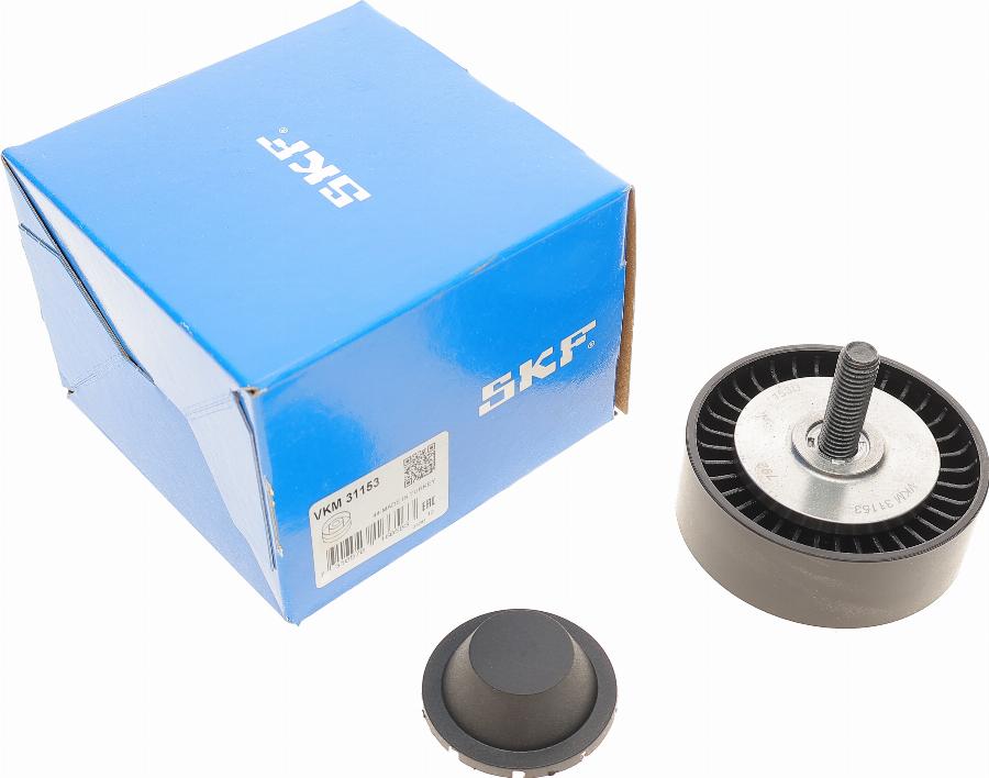 SKF VKM 31153 - Deflection / Guide Pulley, v-ribbed belt parts5.com