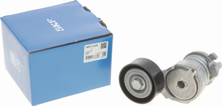 SKF VKM 31220 - Szíjtárcsa / vezetőgörgő, hosszbordás szíj parts5.com