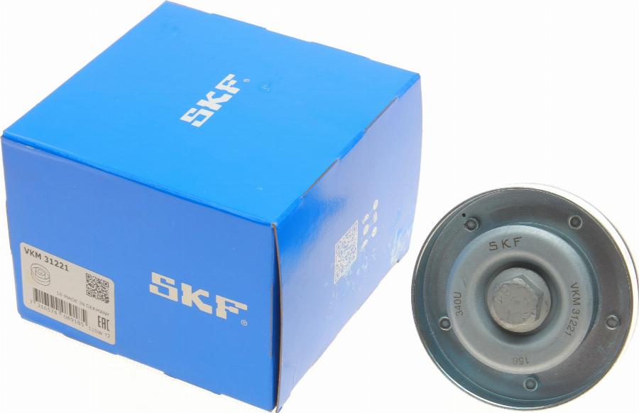 SKF VKM 31221 - Saptırma / Kılavuz makarası, Kanallı V-kayışı parts5.com