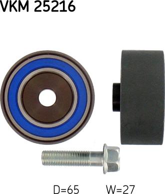 SKF VKM 25216 - Паразитна / водеща ролка, зъбен ремък parts5.com