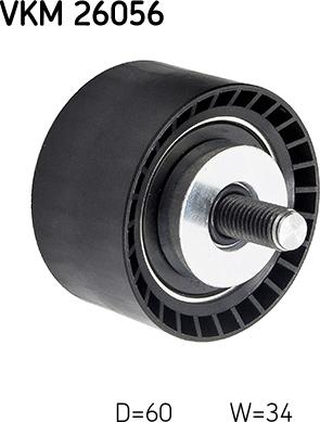 SKF VKM 26056 - Направляющий ролик, зубчатый ремень parts5.com