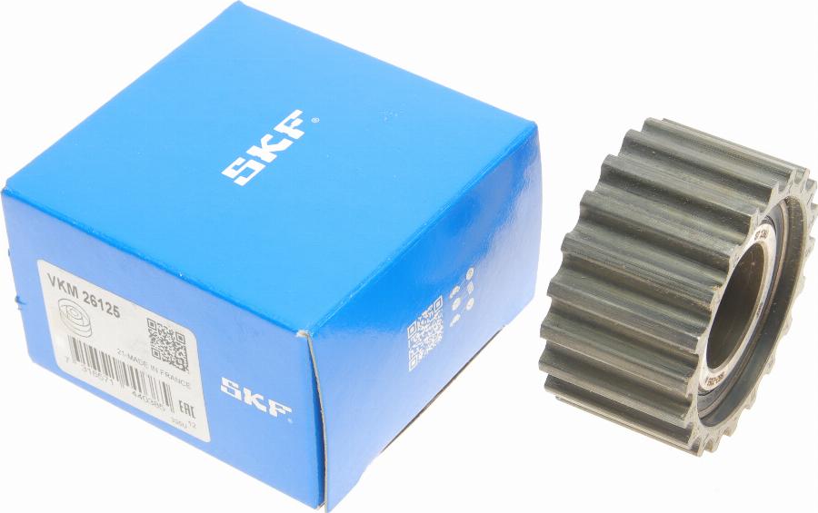 SKF VKM 26125 - Τροχαλία παρέκκλισης, οδοντ. ιμάντας parts5.com