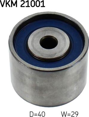 SKF VKM 21001 - Poulie renvoi / transmission, courroie de distribution parts5.com