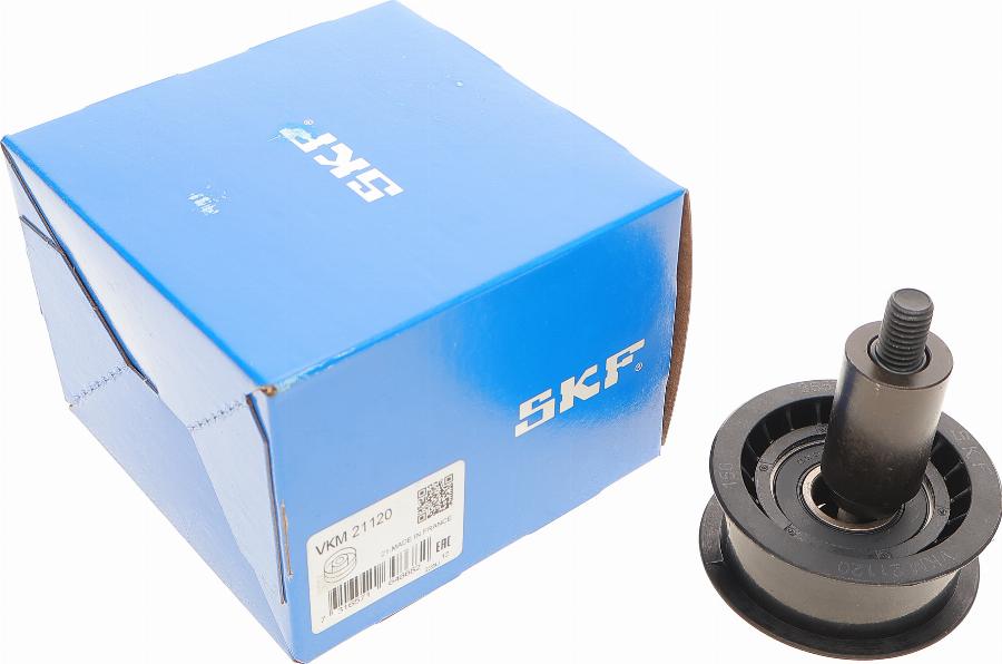 SKF VKM 21120 - Obehová / vodiaca kladka ozubeného remeňa parts5.com