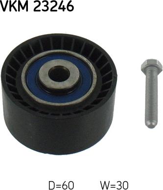 SKF VKM 23246 - Rola ghidare / conducere, curea distributie parts5.com