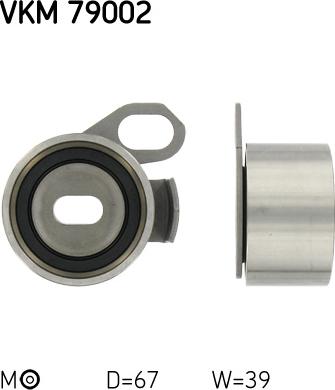 SKF VKM 79002 - Rola intinzator,curea distributie parts5.com