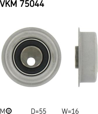 SKF VKM 75044 - Pingutusrull,Hammasrihm parts5.com