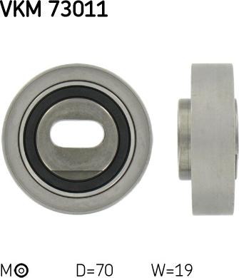 SKF VKM 73011 - Napínací kladka, ozubený řemen parts5.com