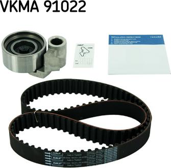 SKF VKMA 91022 - Hammasrihma komplekt parts5.com