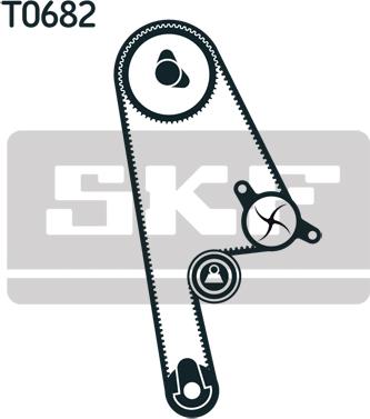 SKF VKMA 93500 - Σετ οδοντωτού ιμάντα parts5.com