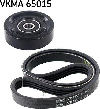 SKF VKMA 65015 - V-Ribbed Belt Set parts5.com