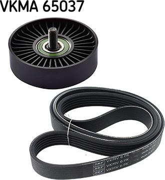 SKF VKMA 65037 - Σετ ιμάντων poly-V parts5.com