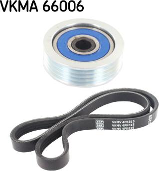 SKF VKMA 66006 - V-Ribbed Belt Set parts5.com