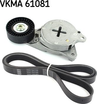 SKF VKMA 61081 - Поликлиновый ременный комплект parts5.com