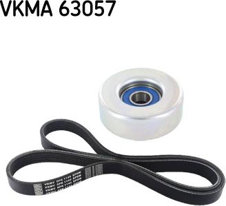 SKF VKMA 63057 - Set curea transmisie cu caneluri parts5.com