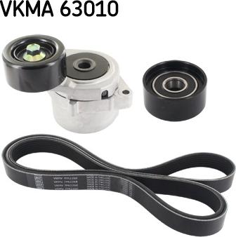 SKF VKMA 63010 - Set curea transmisie cu caneluri parts5.com