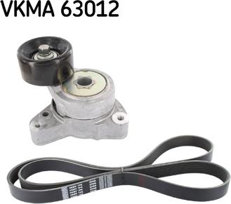 SKF VKMA 63012 - V-Ribbed Belt Set parts5.com